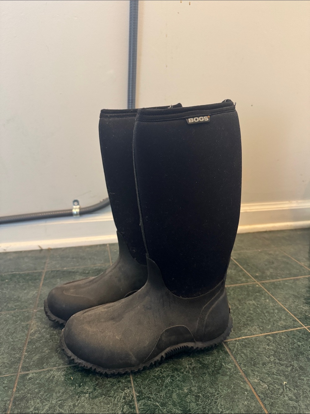 Bogs Women’s Black Tall Waterproof Rain & Snow Boots
